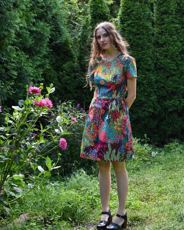 Birds of North America Engoulevent Dress - Shy Menagerie (Online Exclusive)