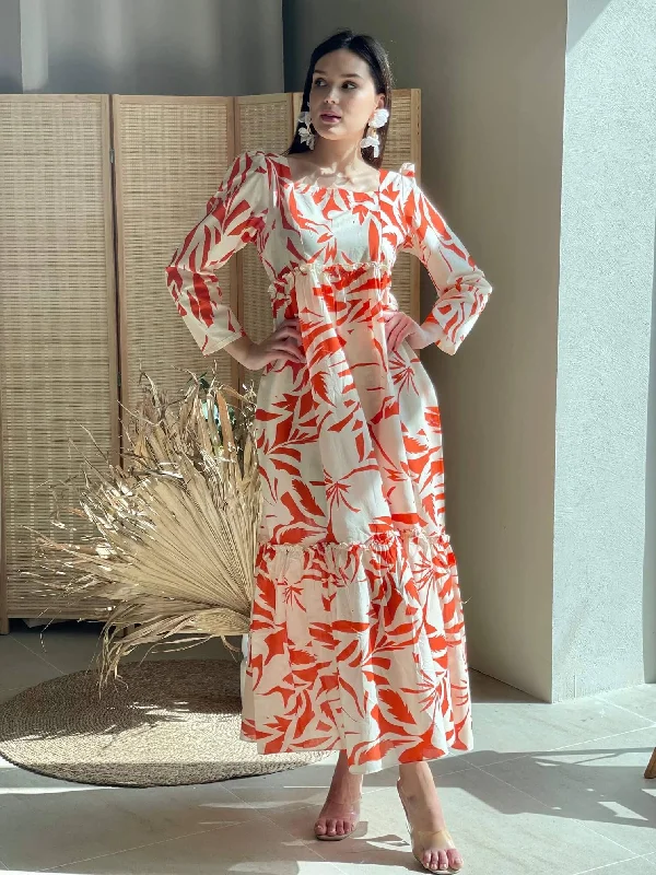 Nova Printed Dress In Alani
