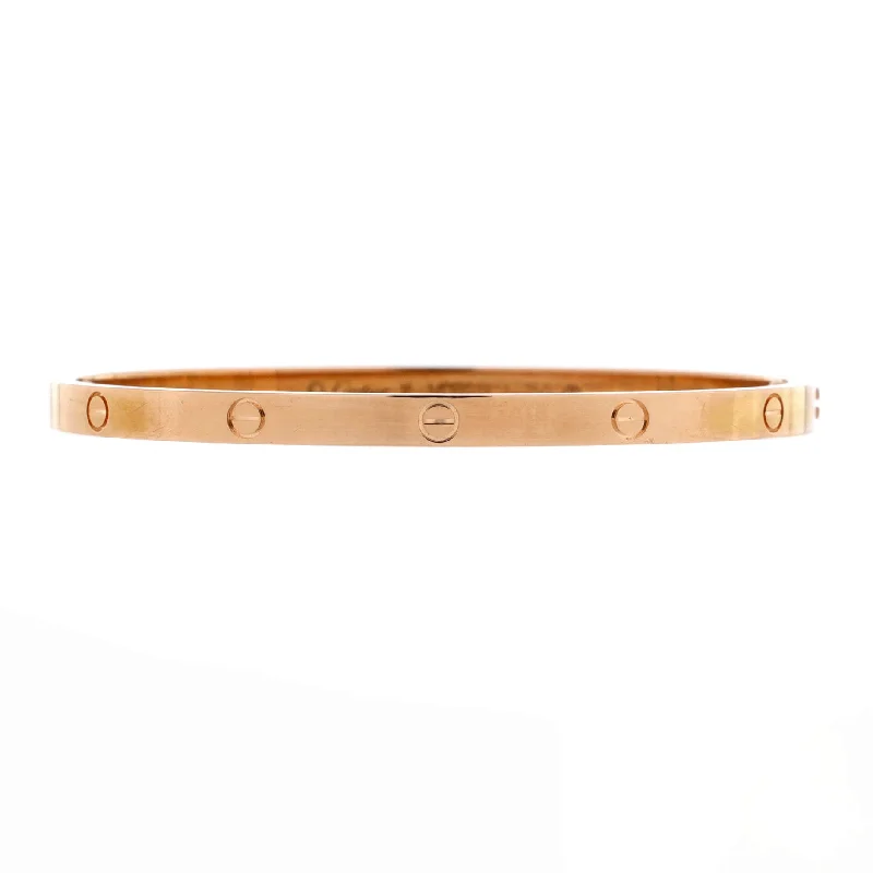 Huge Markdowns On Premium Jewelry Styles Love Bracelet 18K Rose Gold Small