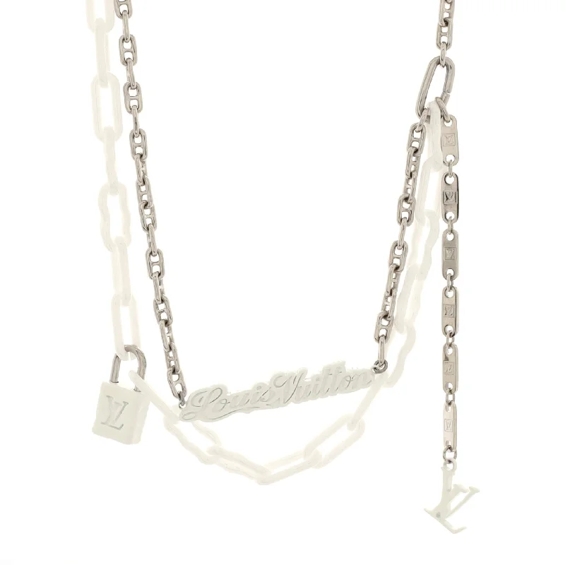 Best Jewelry Deals – Premium Quality At Exclusive Discounts Chains Lettering Necklace Metal and Ceramic with Enamel