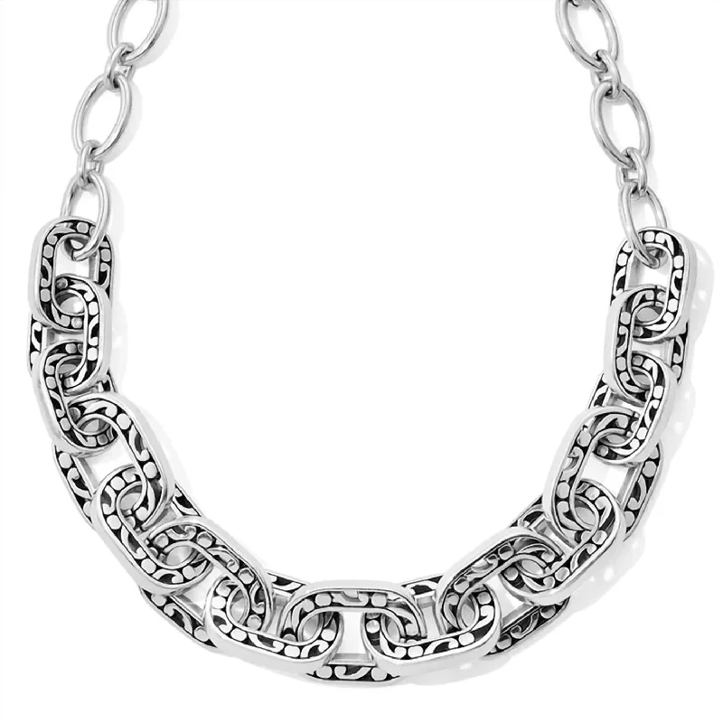 Accessorize For Less – Luxury Jewelry At Affordable Prices Contempo Linx Necklace In Silver