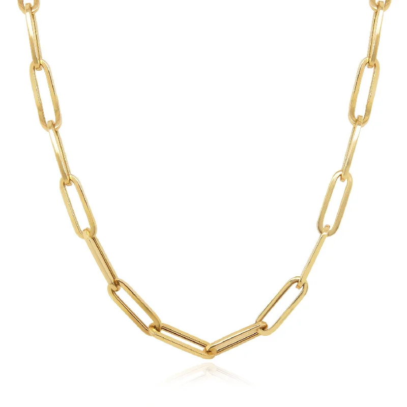 Stunning Jewelry At Even More Stunning Prices Extra Large Paperclip Link Chain Necklace