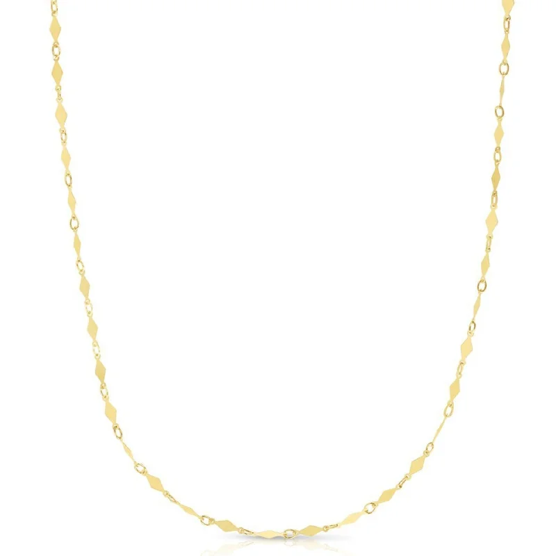 Discover Unique Jewelry With Special Limited-Time Offers Gold Kite Chain Necklace 16.25 inches