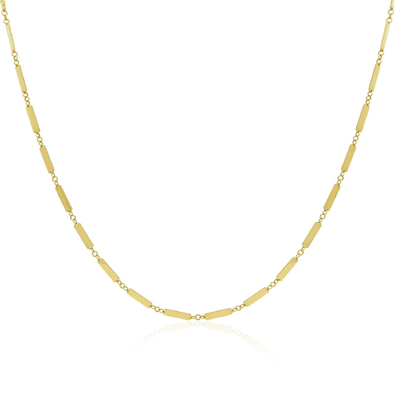 Bold And Beautiful Jewelry Now At Irresistible Prices Gold Link Bar Chain Necklace 19.5 inches