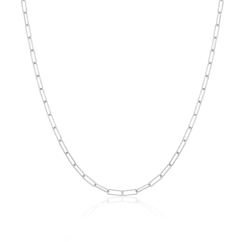 Dainty And Elegant Jewelry Now At Reduced Prices Mini Paperclip Link Chain Necklace