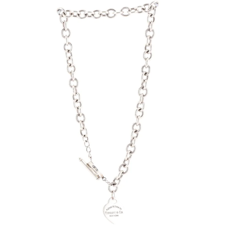 Unique Jewelry For Less – Shop The Sale Now Return To Tiffany Heart Tag Choker Necklace Sterling Silver