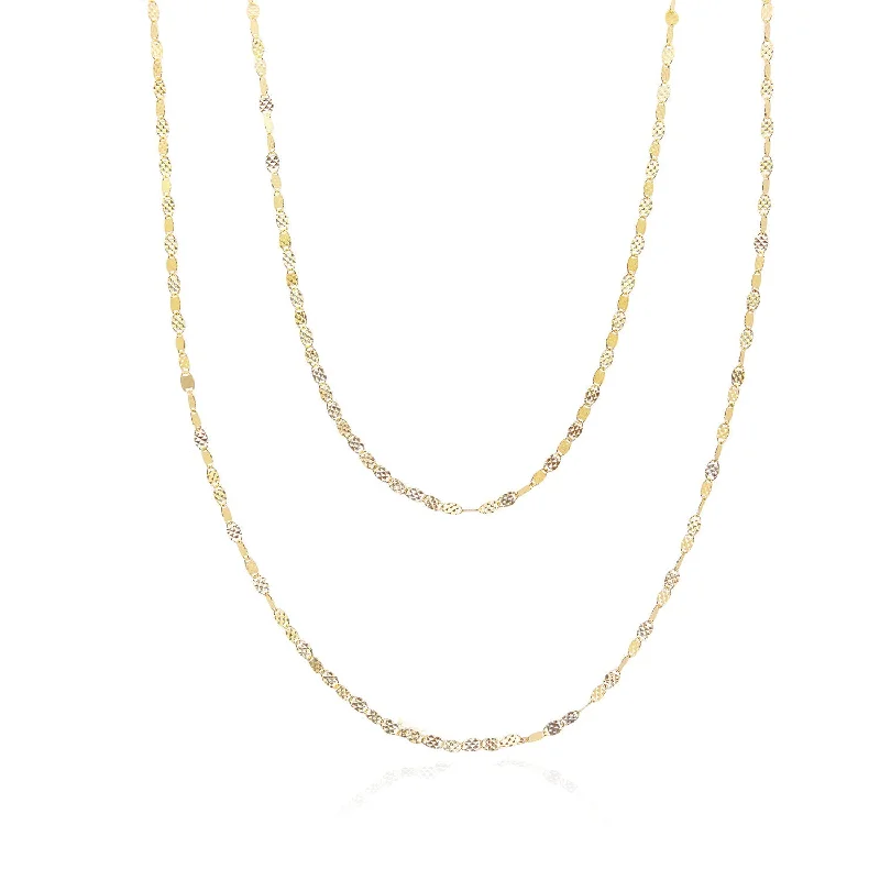 Elegant Necklaces And Bracelets At Limited-Time Offers Sparkle Chain Necklace 24 inches