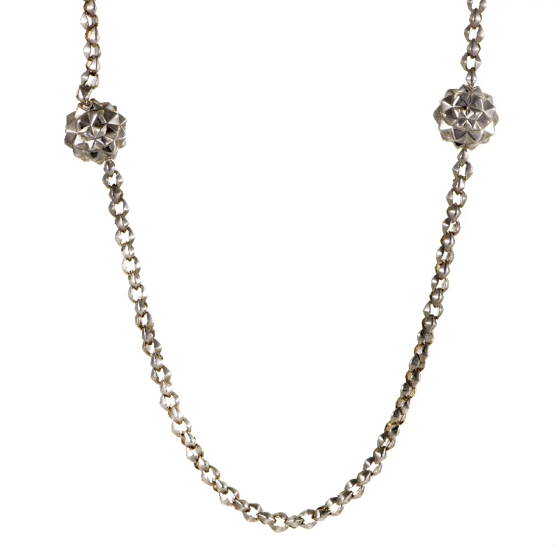 Affordable Glamour – Premium Jewelry At Special Prices Stephen Webster Superstud Womens Long Silver Sautoir Necklace