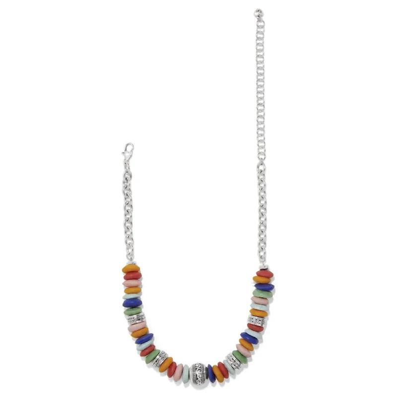 Bold And Beautiful Jewelry Now At Irresistible Prices Women's Mingle Medley Beaded Sphere Necklace In Multi