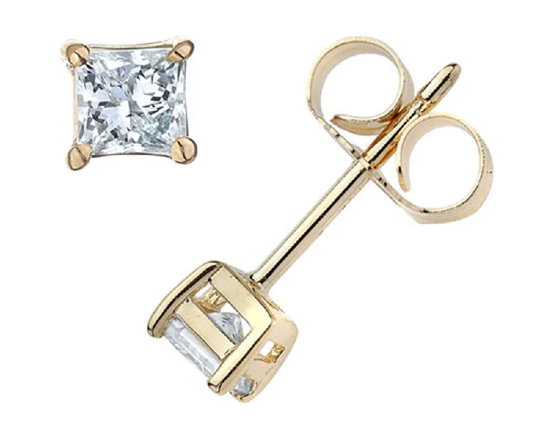 Limited-Time Jewelry Discounts – Shine Without The Splurge 7/8ct Diamond Studs 14K Yellow Gold
