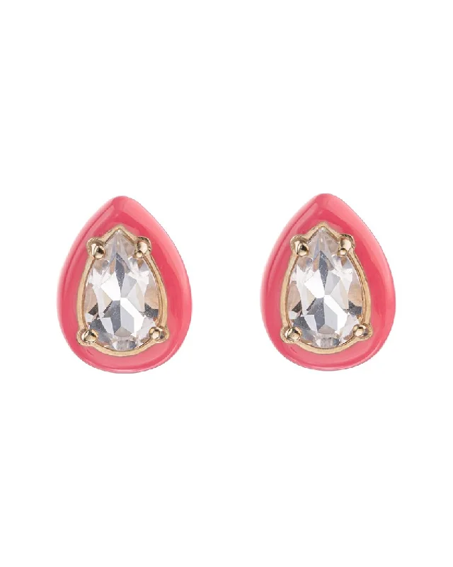 Chic And Stylish Jewelry At Exclusive Prices Bea Bongiasca Flower Funk 9K & Silver 1.58 ct. tw. Rock Crystal Studs