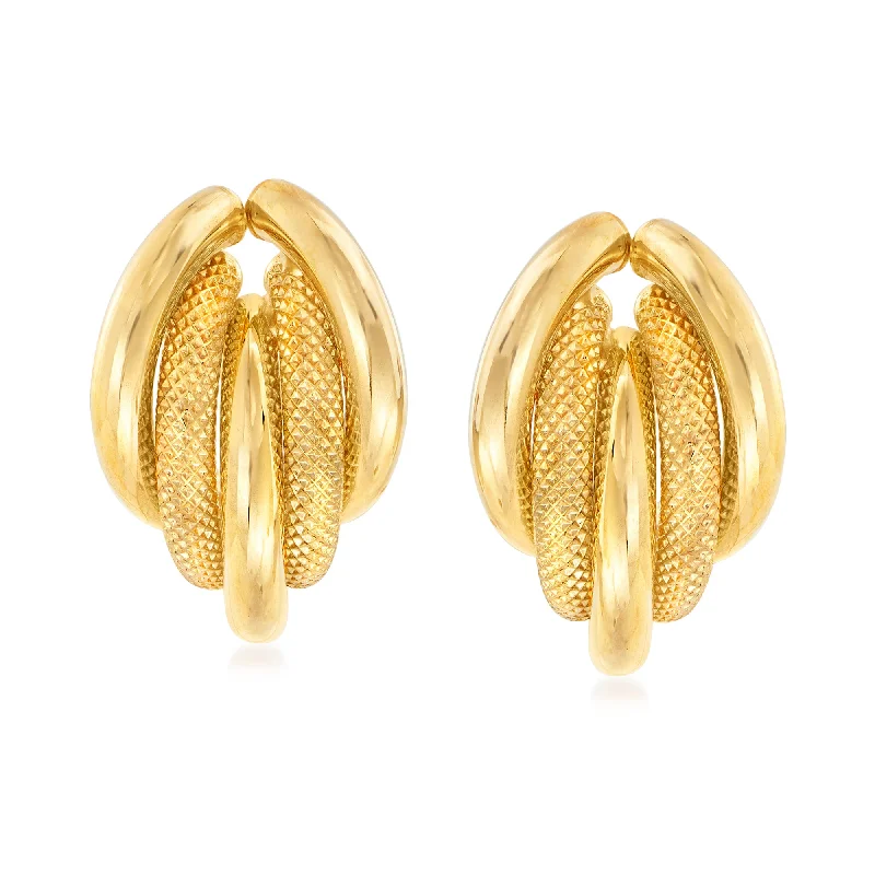 Handcrafted Jewelry Sale – Unique Designs At Low Prices Ross-Simons Italian 18kt Yellow Gold Earrings