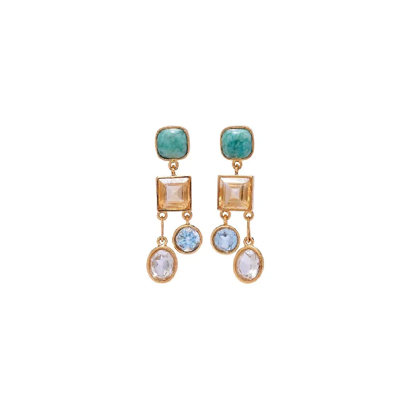 Special Offers On Handcrafted And Designer Jewelry Women's Anemone Earrings In Gold