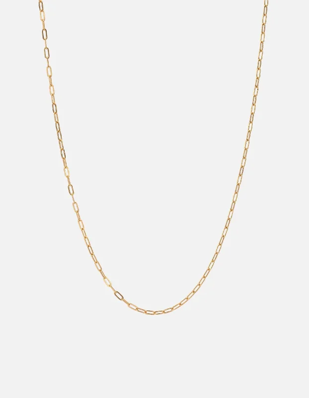 Bestselling Jewelry At Special Promotional Rates 2.5mm Volt Link Cable Chain Necklace, 14k Gold