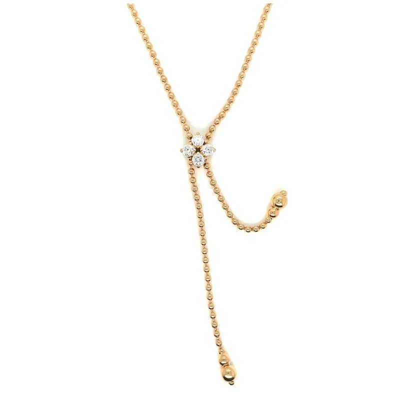 Timeless Jewelry Styles At Wallet-Friendly Prices Diamond Love in Verona Beaded Lariat Necklace