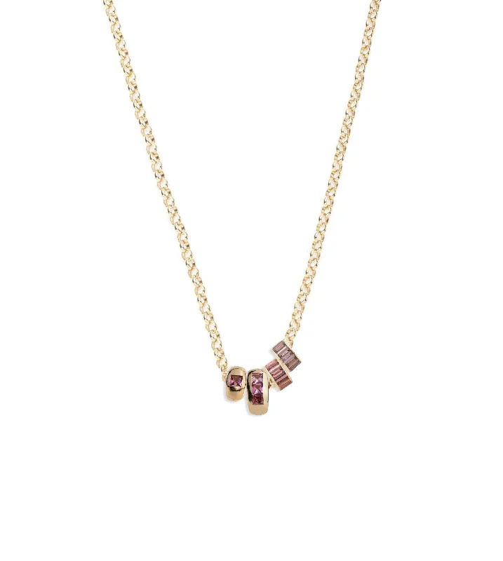 Bohemian-Inspired Jewelry For Free-Spirited Fashion Heart Slides & Heart Beats : Medium Belcher Necklace