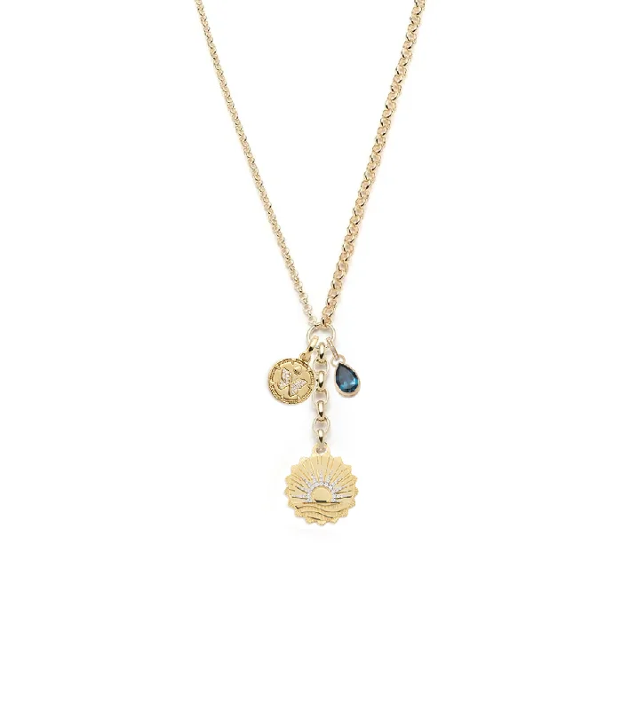 Jewelry Deals That Sparkle – Shop Today Internal Compass, Reverie & Forever Pair : Medium Mixed Belcher Extension Necklace