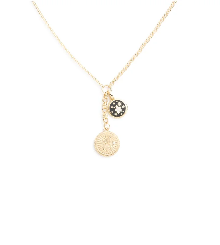 Huge Markdowns On Premium Jewelry Styles Karma & Blossoms : Medium Mixed Belcher Extension Necklace