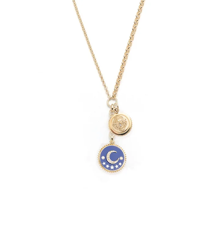 Handcrafted Jewelry Sale – Unique Designs At Low Prices Karma & Strength Enamel Story : Medium Mixed Belcher Extension Chain
