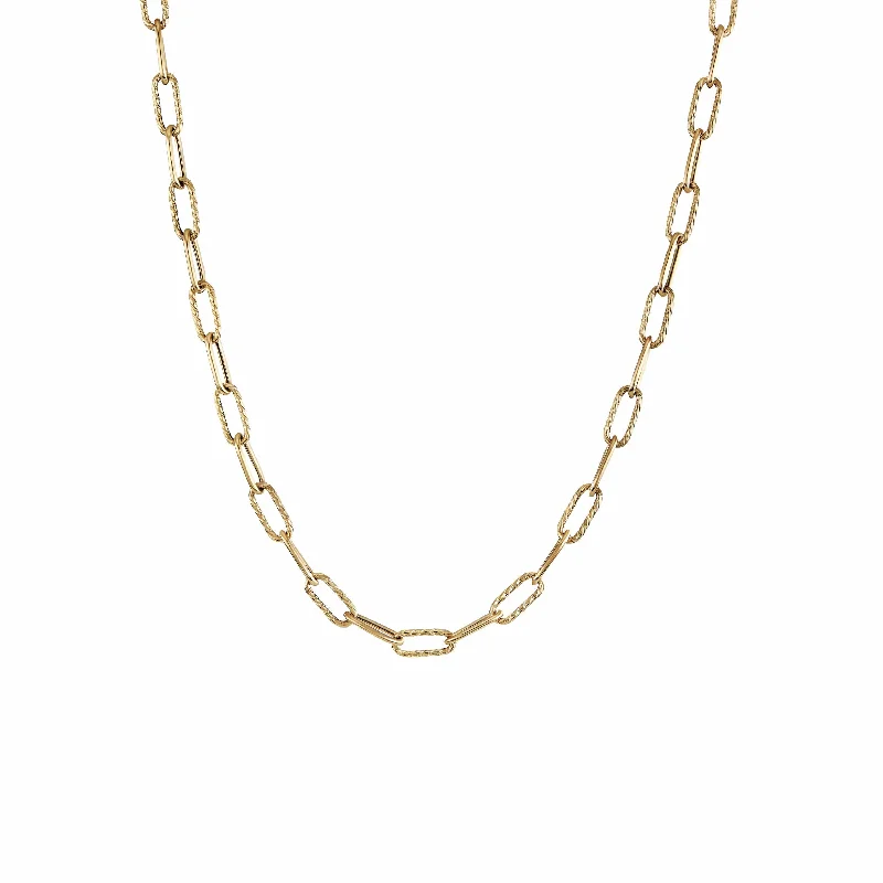 Celebrate Every Occasion With Sparkling Savings DY Madison Chain Necklace in 18K Yellow Gold