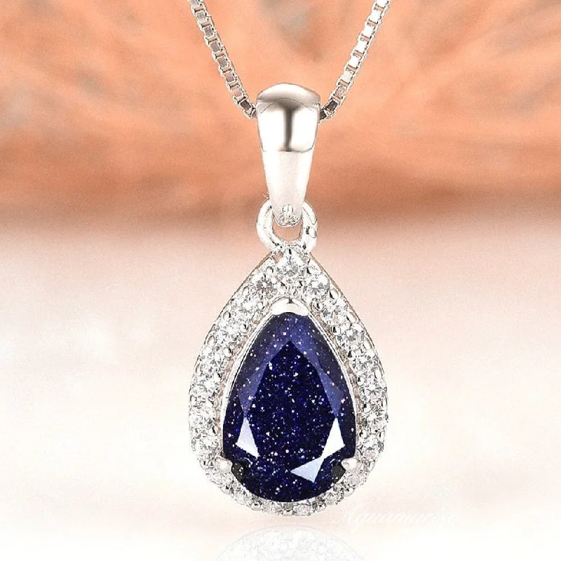 Timeless Jewelry At Special Discount Rates Vera Nebula Sandstone Necklace- Sterling Silver