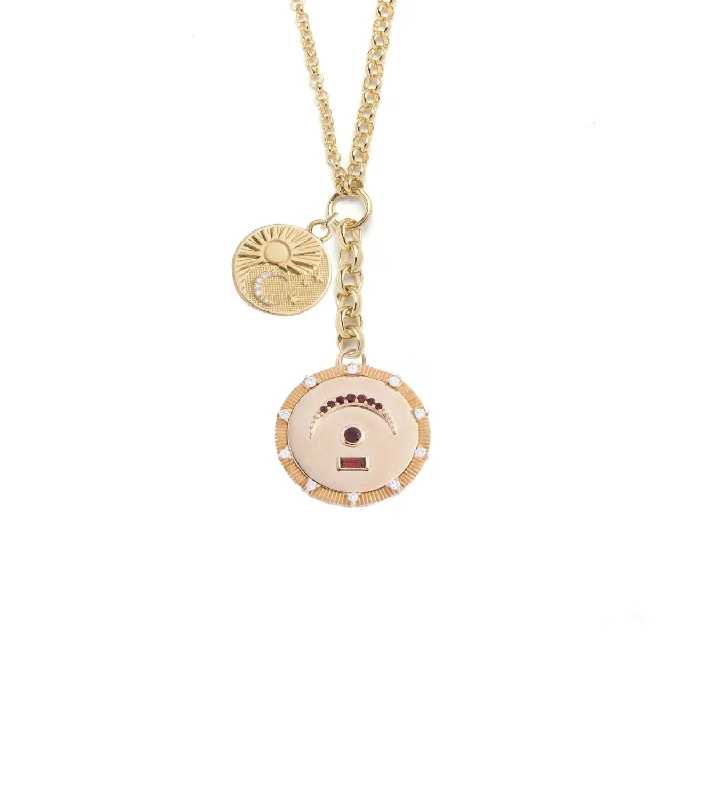 Exclusive Jewelry Sale – Sparkle For Less Pause & Balance : Medium Mixed Belcher Story Garnet