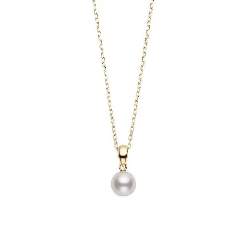 Bold And Beautiful Jewelry Now At Irresistible Prices Akoya Cultured Pearl Everyday Essentials Pendant (A 7.5-7mm)