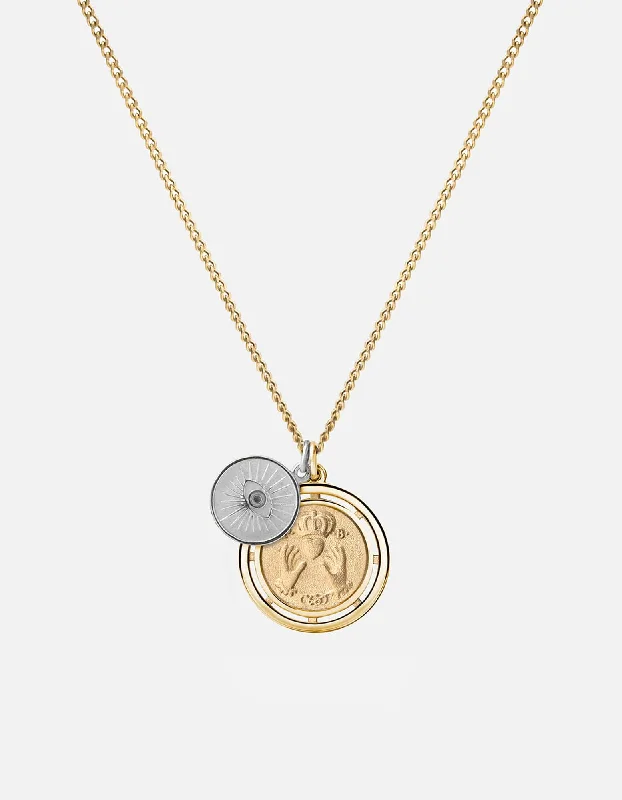 Premium Jewelry Now Available At Special Discounts Test of Time Necklace, 14k Gold/Sterling Silver