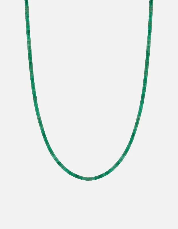Trending Jewelry Styles Now At Limited-Time Discounts Zane Agate Necklace, Sterling Silver