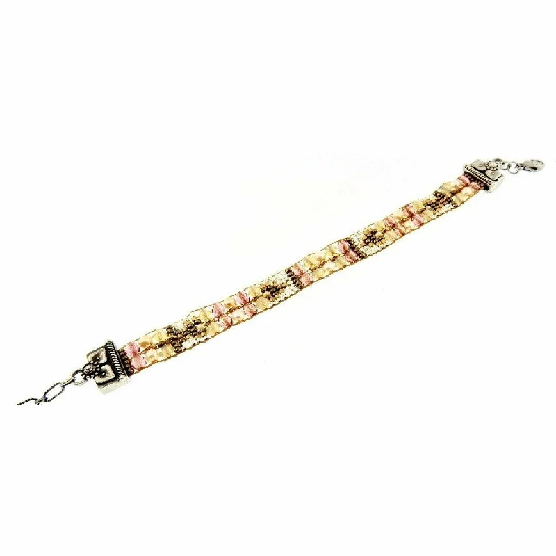 Seasonal Jewelry Clearance – Best Styles At The Lowest Prices CHILI ROSE TIFFANY FRESHWATER PEARL & PEACH BEADED BRACELET