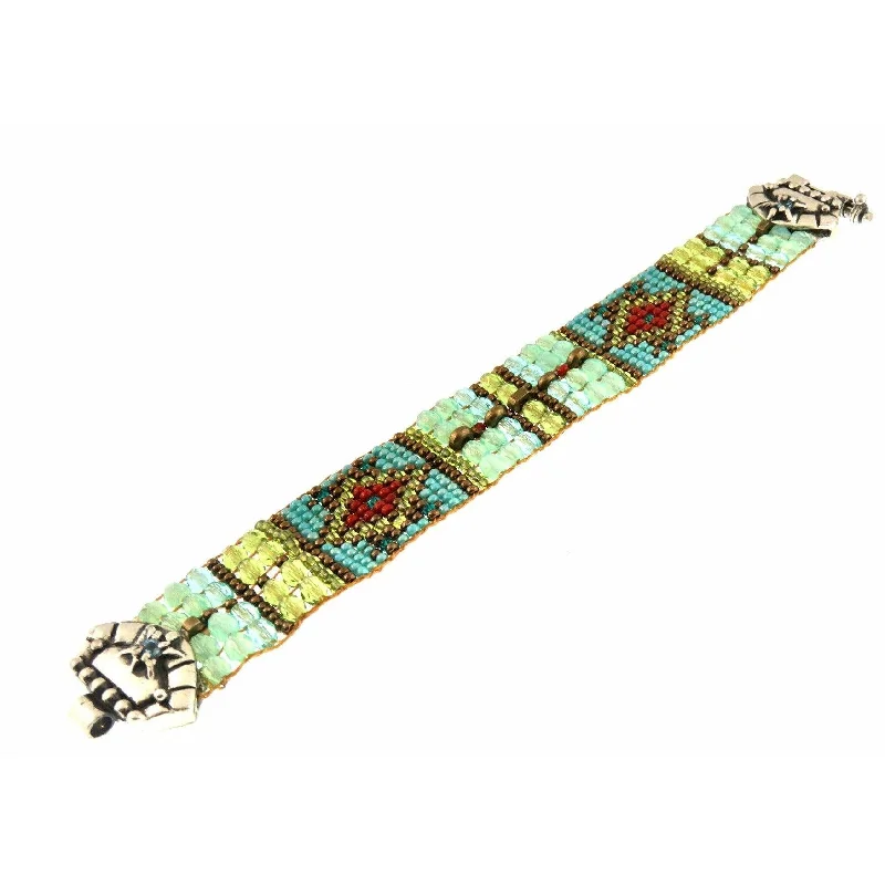 Big Discounts On Elegant Jewelry Collections Chili Rose "Aqua Turtles" Silver Tip Bracelet Big Discounts On Elegant Jewelry Collections Chili Rose "Aqua Turtles" Silver Tip Bracelet
