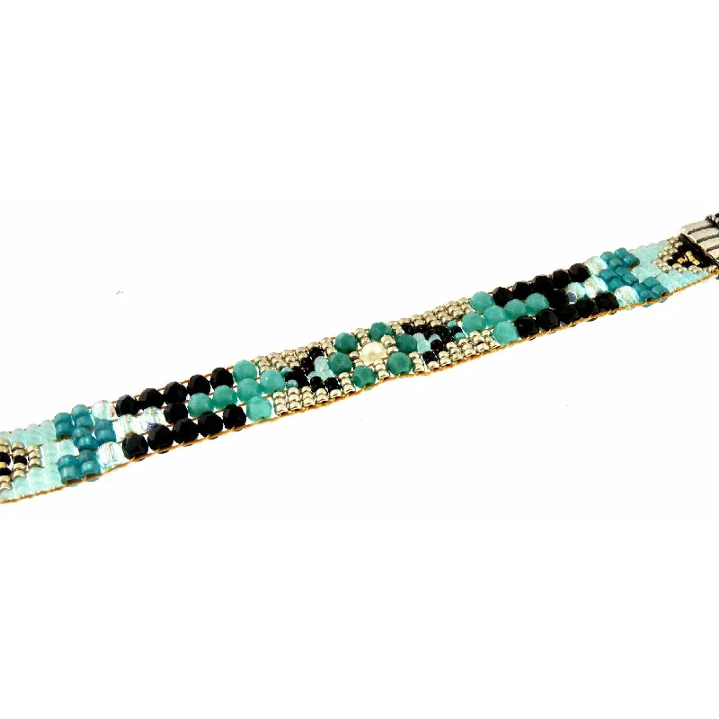 Your Dream Jewelry At Dream Prices Chili Rose  "Dark Horse " Tiffany  Bracelet by Adonnah Langer