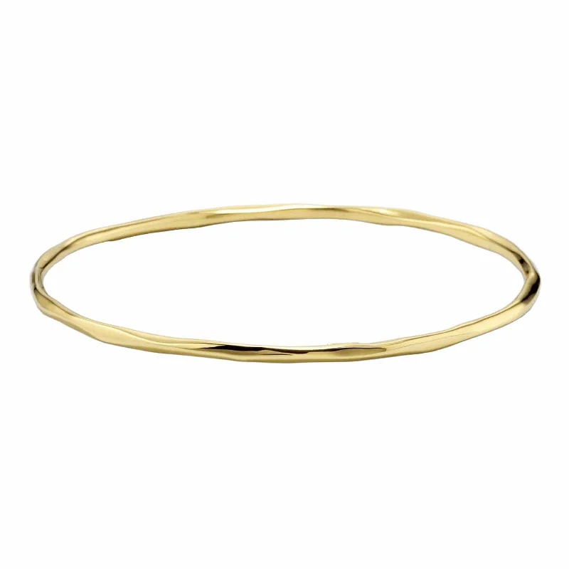 Luxury Jewelry Without The Luxury Price Tag Thin Faceted Bangle