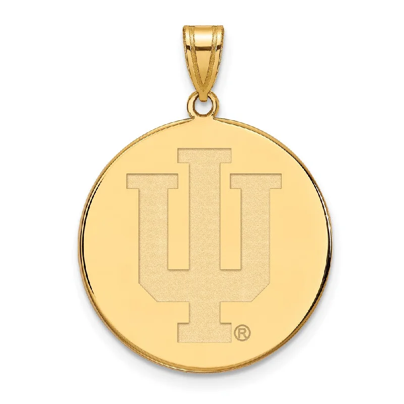 Jewelry Flash Sale – Stylish Designs At Unbeatable Rates 14k Yellow Gold Indiana U XL Disc Pendant Jewelry Flash Sale – Stylish Designs At Unbeatable Rates 14k Yellow Gold Indiana U XL Disc Pendant