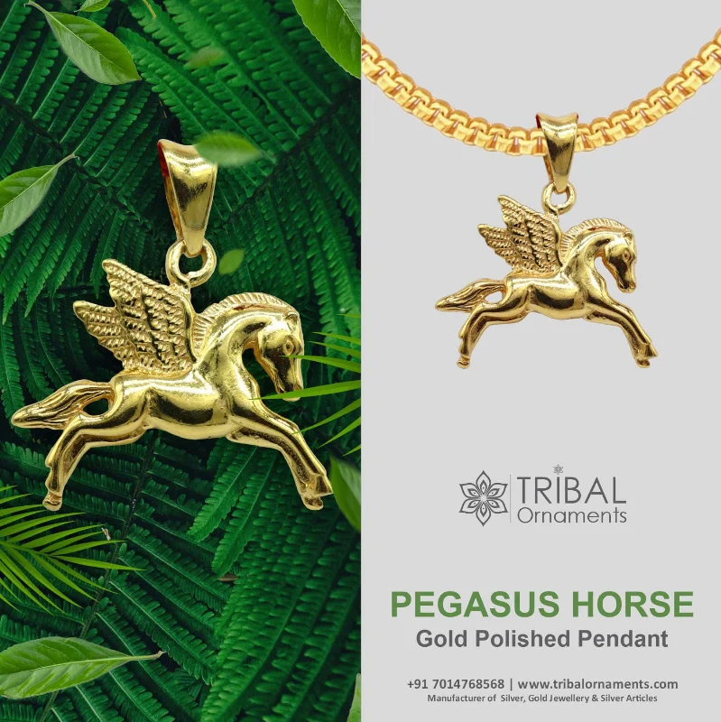 Handmade Pearl Jewelry For Timeless Elegance 925 sterling silver elegant stylish vintage horse pegasus unicorn design pendant, amazing stylish divine pendant boy's and girl's ssp613 Handmade Pearl Jewelry For Timeless Elegance 925 sterling silver elegant stylish vintage horse pegasus unicorn design pendant, amazing stylish divine pendant boy's and girl's ssp613