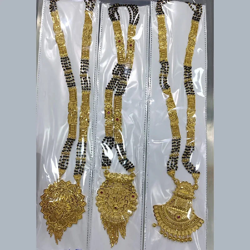 Exclusive Jewelry Sale – Grab Timeless Pieces Now Pari art Jewellery Forming Manglasutra ( Piece 1 Only )