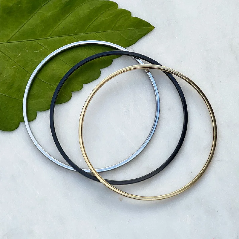 Affordable Elegance – Special Jewelry Sale Now Live Three's A Charm Bangles - Set of 3, China